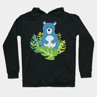 cute bear in the forest Hoodie